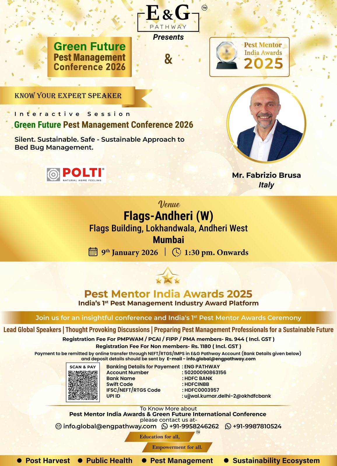 Green Future Pest Management Conference 2026 - Fabrizio Brusa