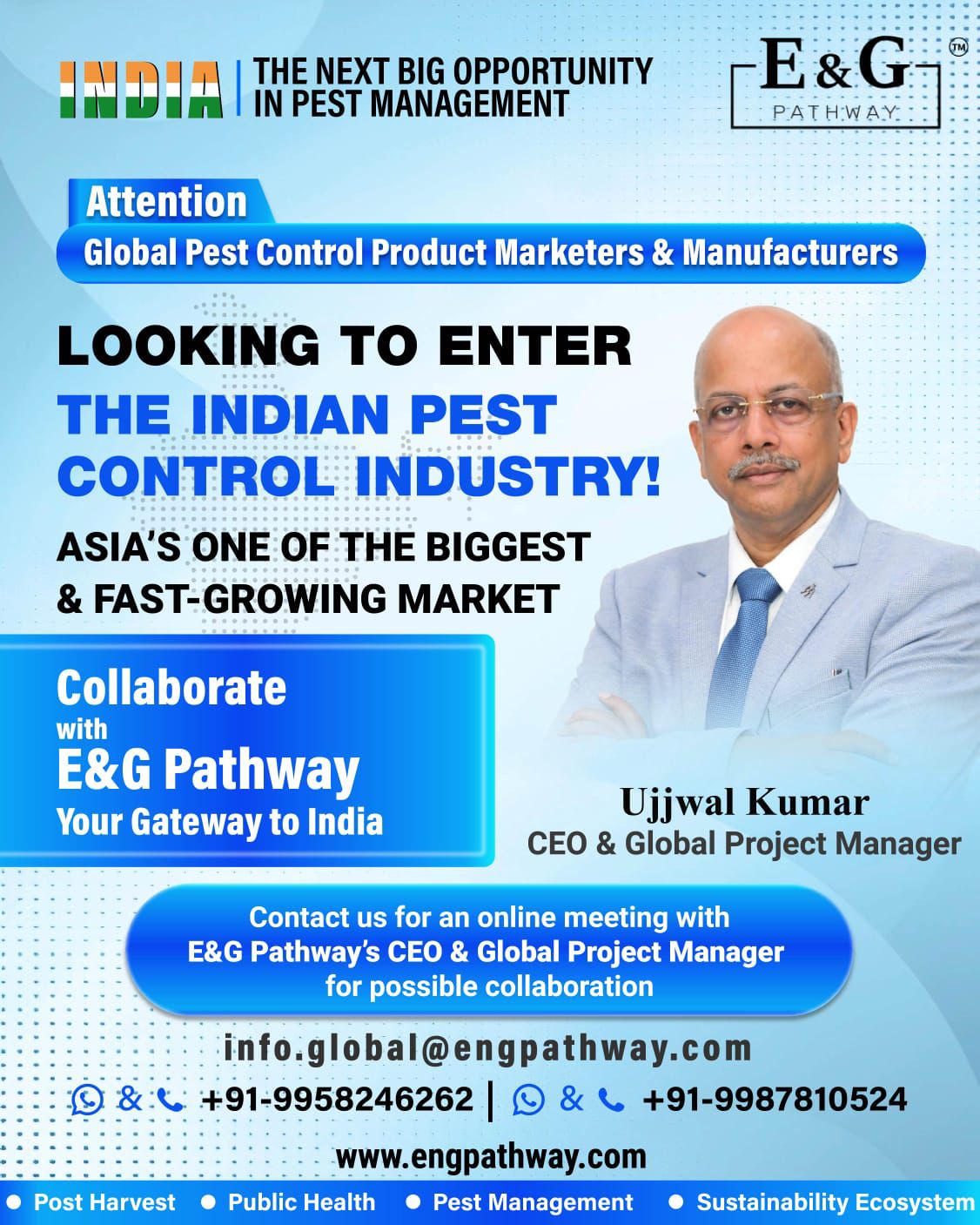 Looking to enter the Indian pest control market