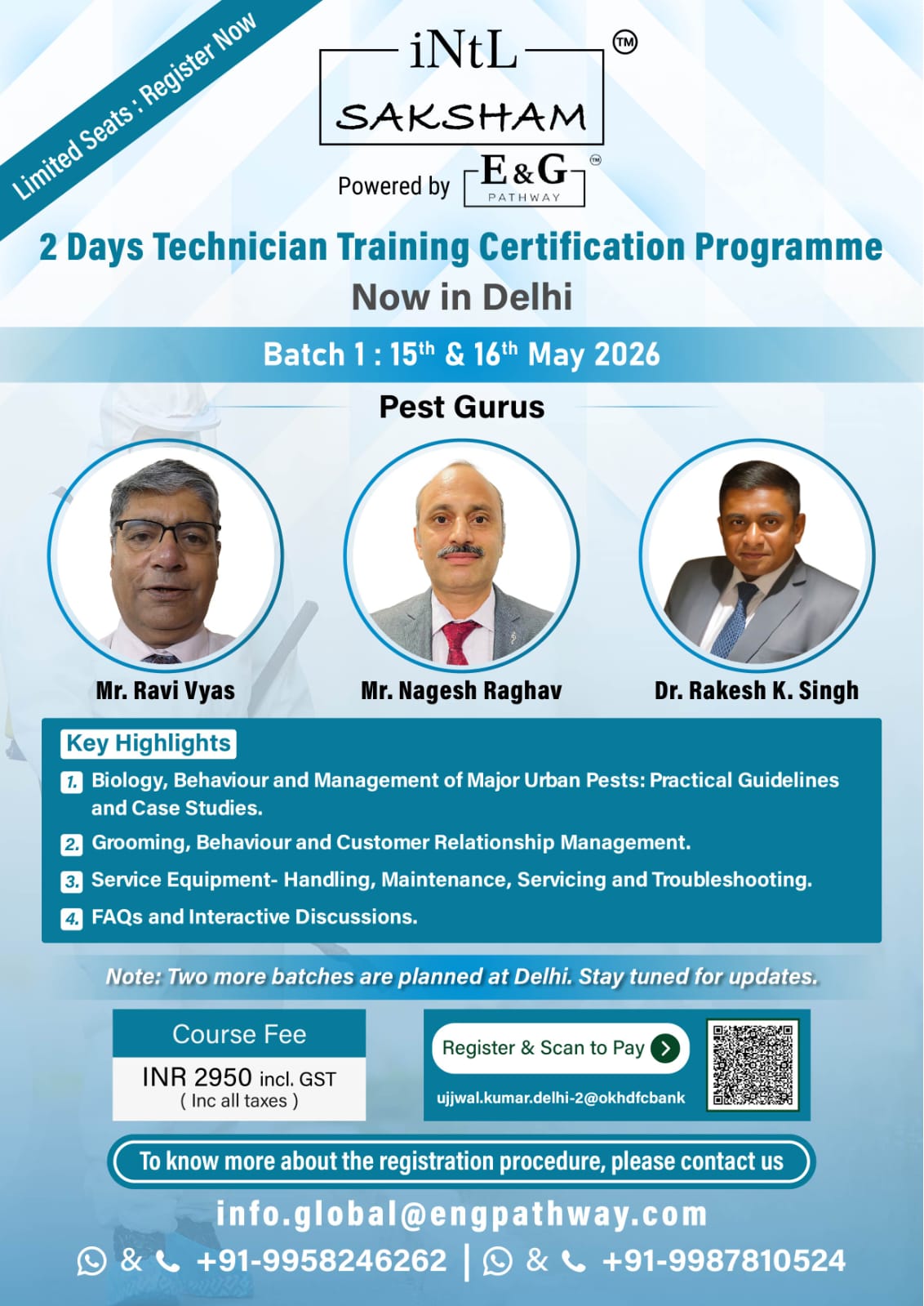 Please publish this on the website: Building skilled technicians is the foundation of a stronger, more responsible pest management industry.