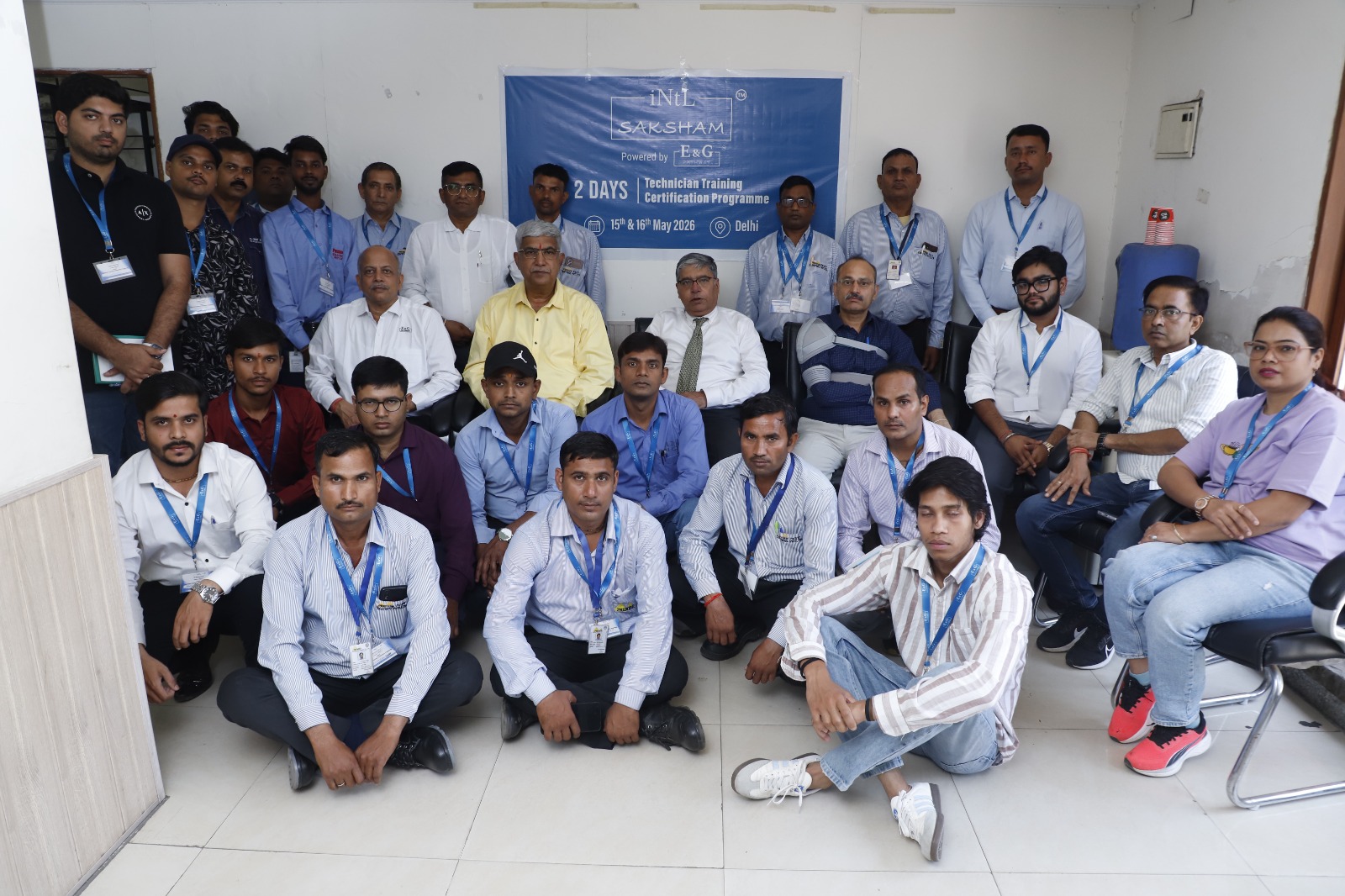 A special note of gratitude to the exceptional faculty who made the iNtL SAKSHAM Technician Training Programme, Delhi truly impactful.