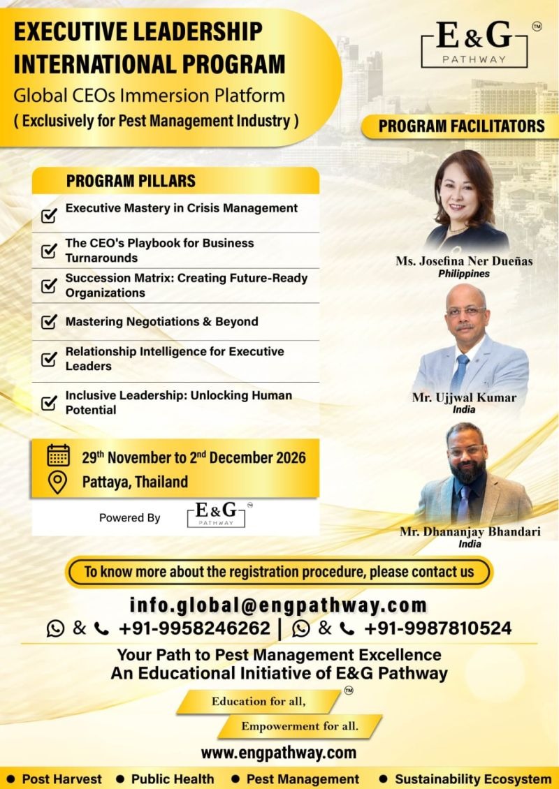 🌏 Executive Leadership International Program 2026