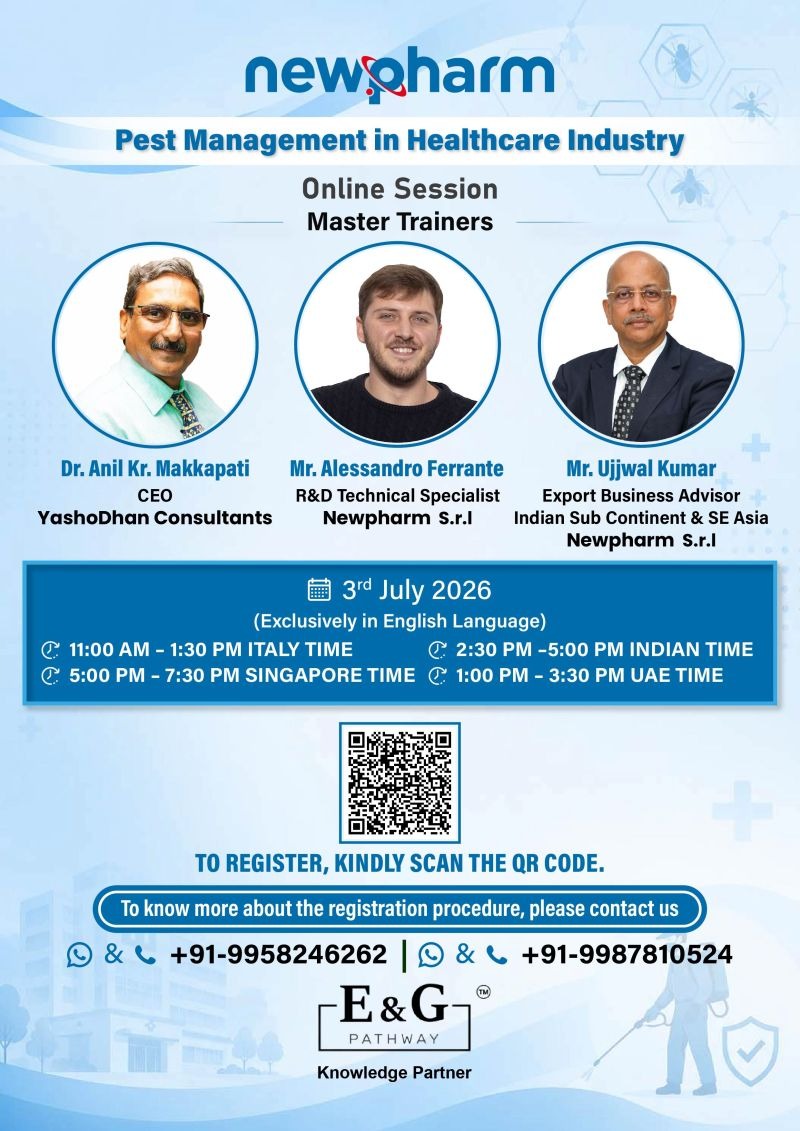 🏥 Pest Management in Healthcare Industry – Online Session